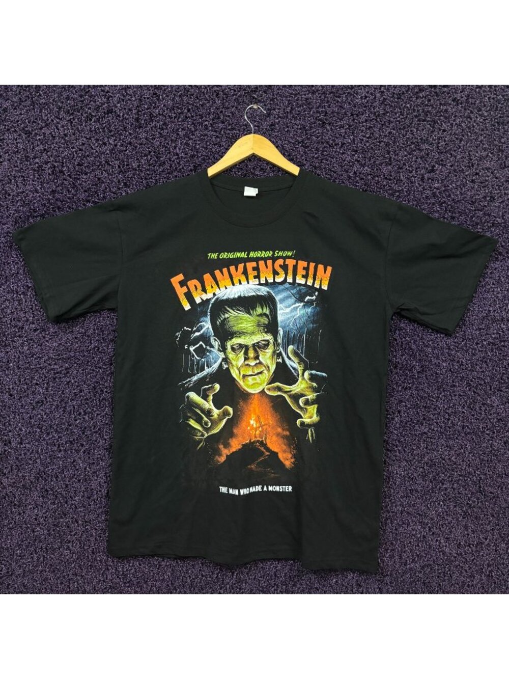 Classic Horror Frankenstein T-Shirt Size Extra Large